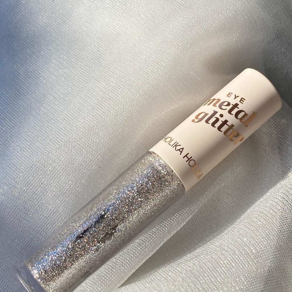 アイメタルグリッター/HOLIKA HOLIKA/グリッターを使ったクチコミ(3枚目)