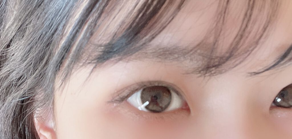 ViVi Ring 1Month チョコ/OLENS/カラーコンタクトレンズを使ったクチコミ（2枚目）