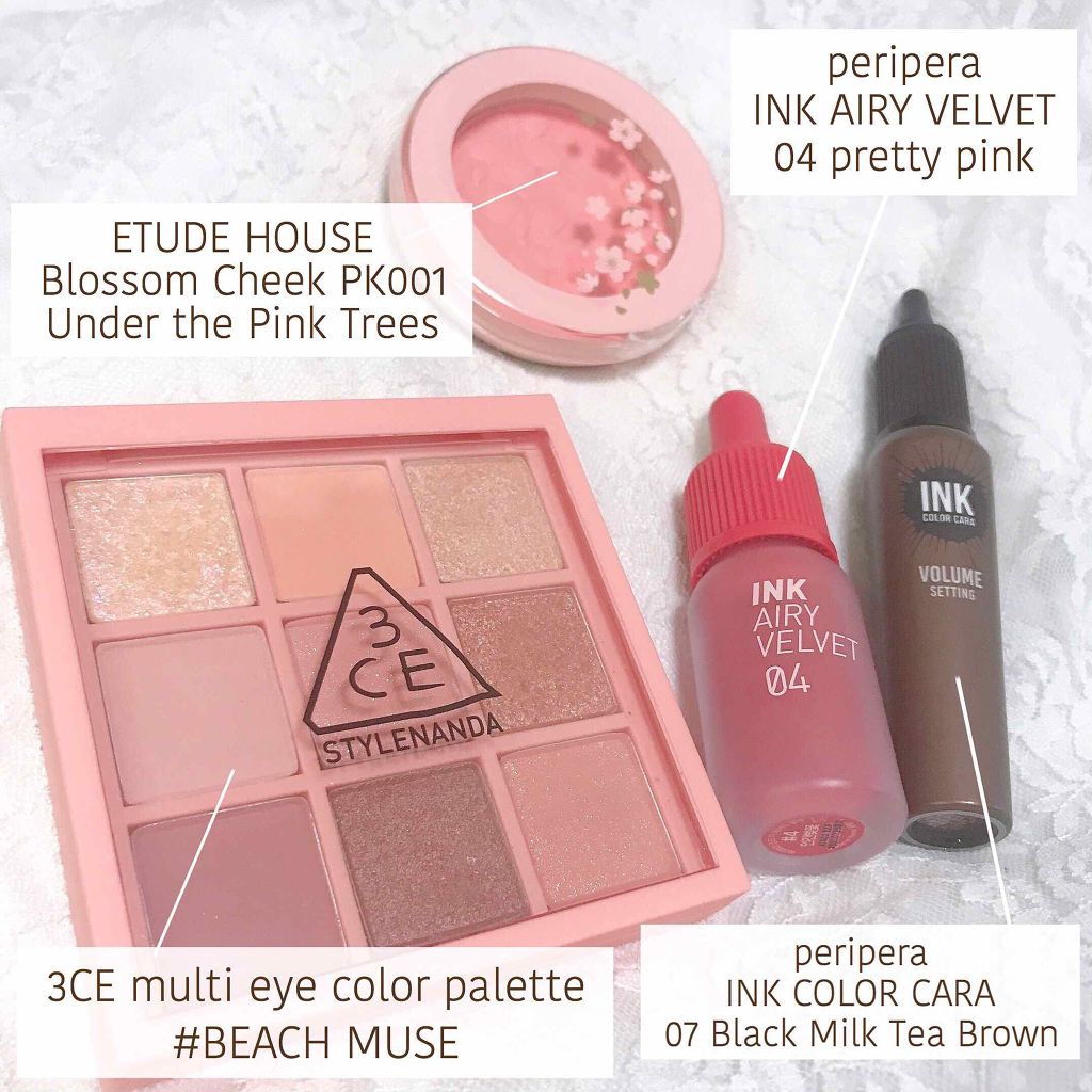 インク エアリー ベルベット/PERIPERA/口紅を使ったクチコミ（2枚目）