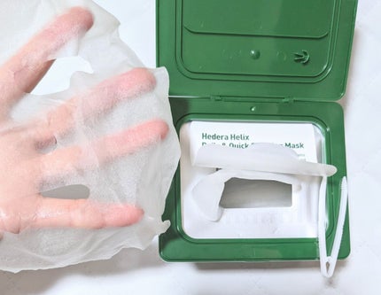 ヘデラヘリックス デイリー&クイック スージングマスク/Milk Touch/シートマスク・パックを使ったクチコミ(5枚目)