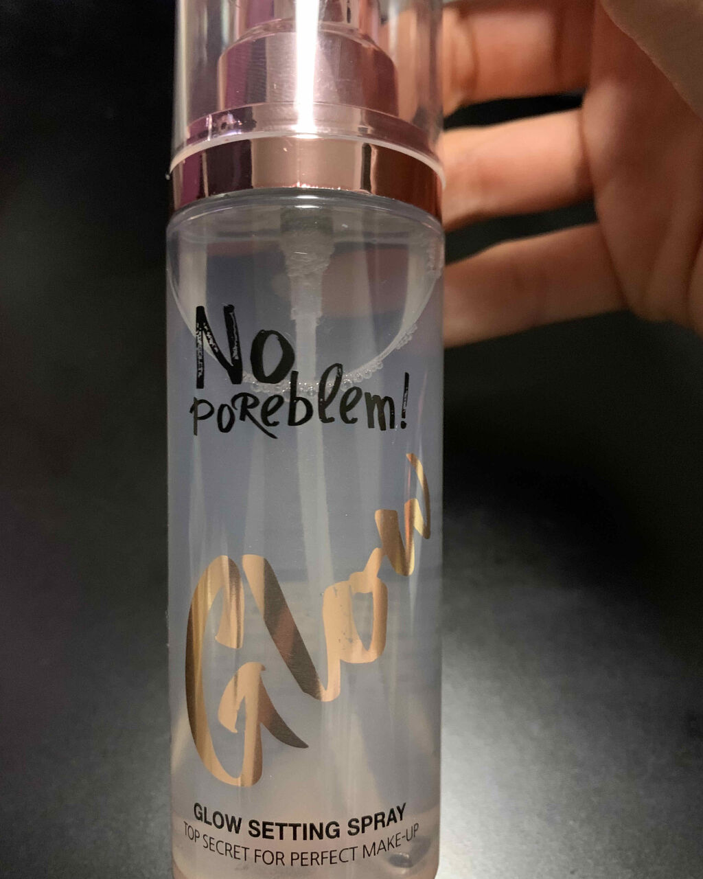 ノー　ポアブレム　グロウ　セッティング　スプレー/touch in SOL /ミスト状化粧水を使ったクチコミ（2枚目）