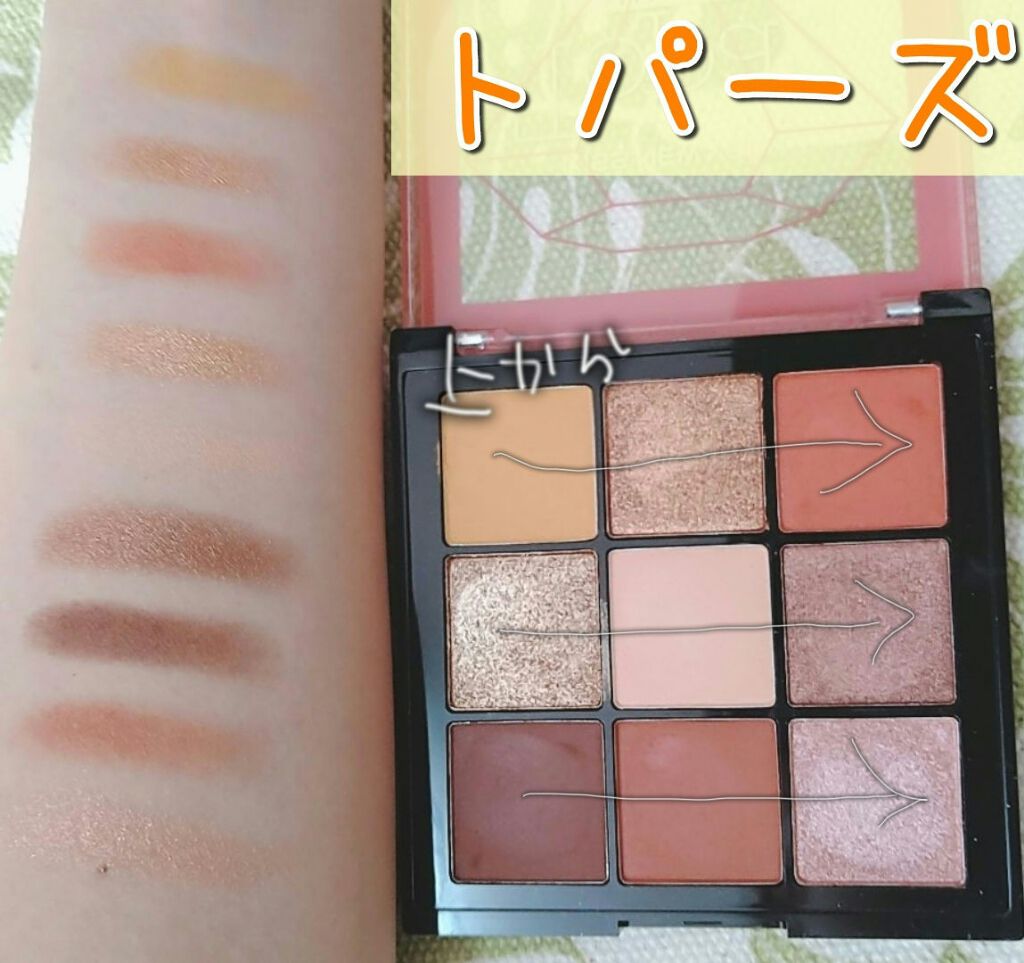 ジュエリーパレット/KISS NEW YORK/アイシャドウパレットを使ったクチコミ(3枚目)
