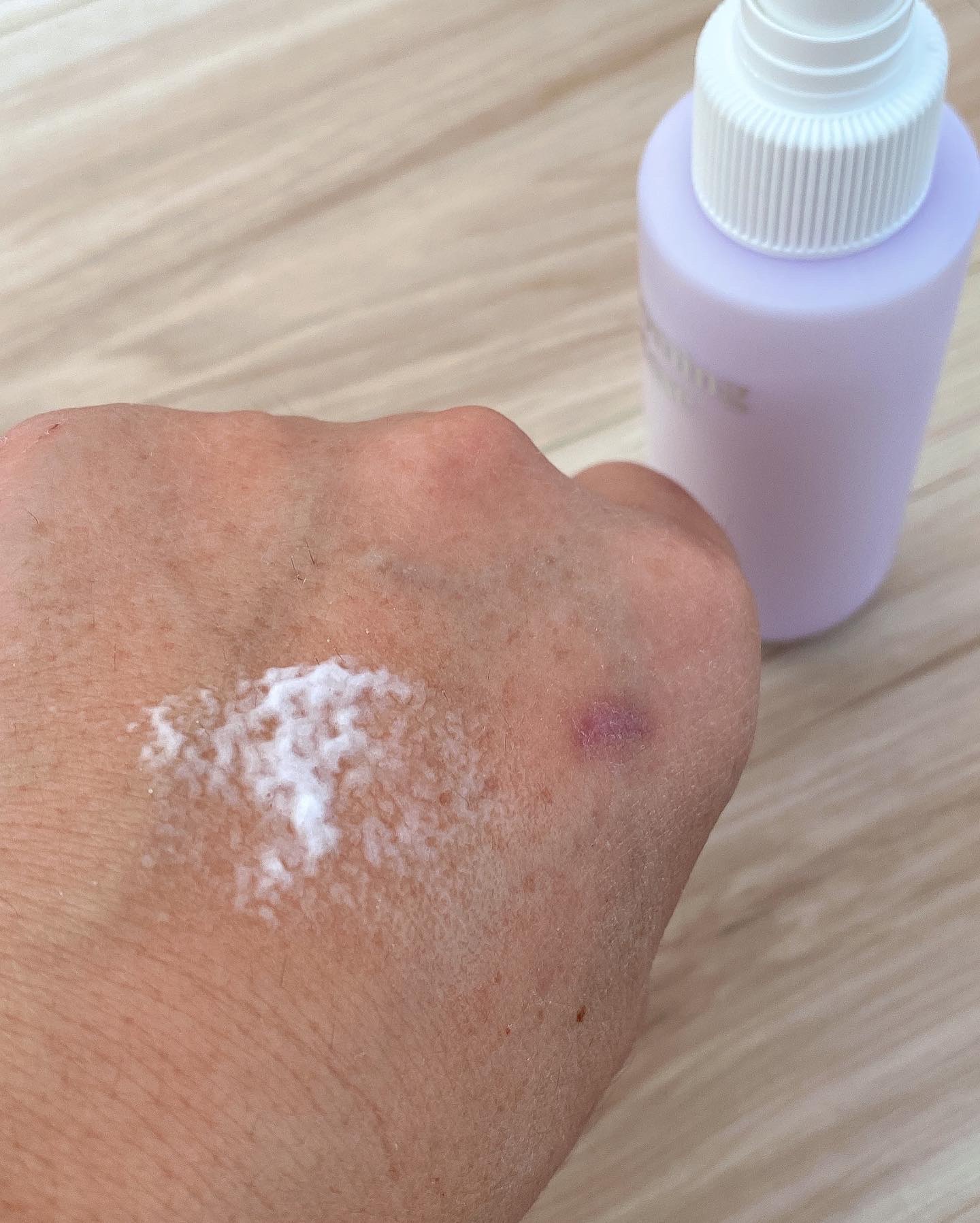 パフュームヘアパックインミスト Pink Breeze/Daleaf/アウトバストリートメントを使ったクチコミ（3枚目）