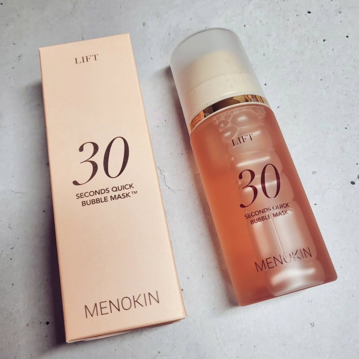 30秒クイックバブルマスク95ml リフト/MENOKIN/シートマスク・パックを使ったクチコミ(1枚目)