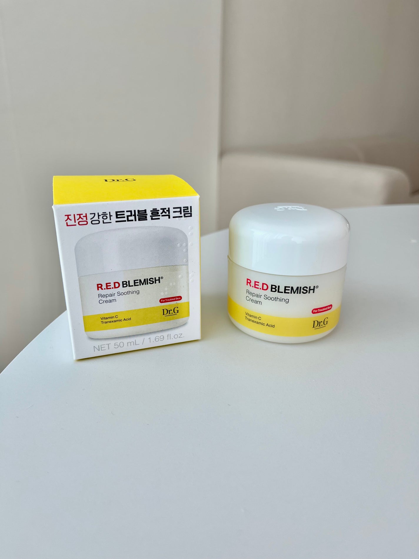 レッドブレミッシュ リペアスージングクリーム/Dr.G/フェイスクリームを使ったクチコミ(1枚目)