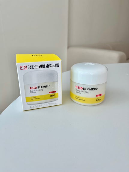 レッドブレミッシュ リペアスージングクリーム/Dr.G/フェイスクリームを使ったクチコミ(1枚目)