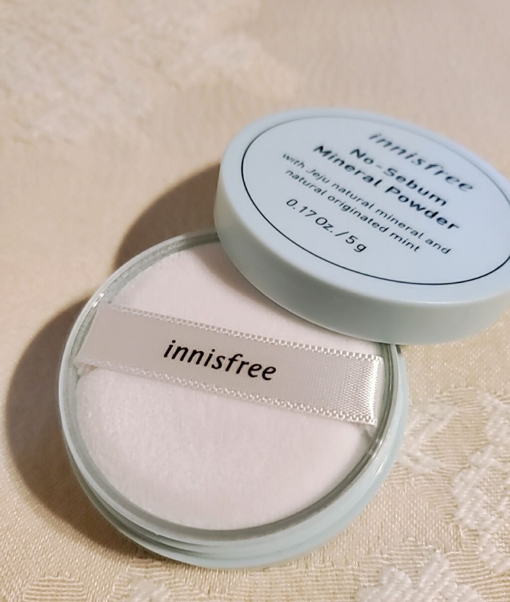 ノーセバム ミネラルパウダー/innisfree/ルースパウダーを使ったクチコミ(4枚目)