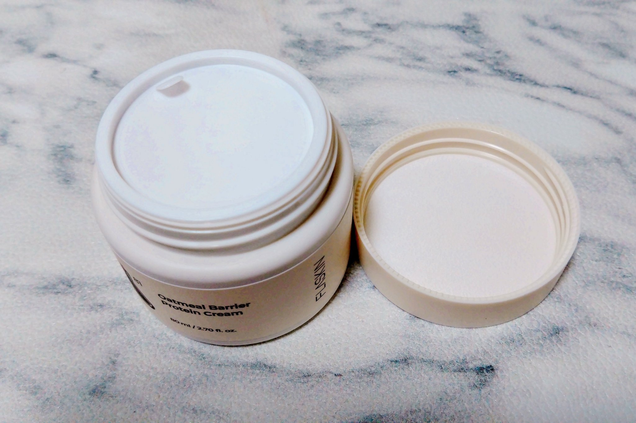 オーツ麦タンパク質クリーム/FLASKIN/フェイスクリームを使ったクチコミ（3枚目）