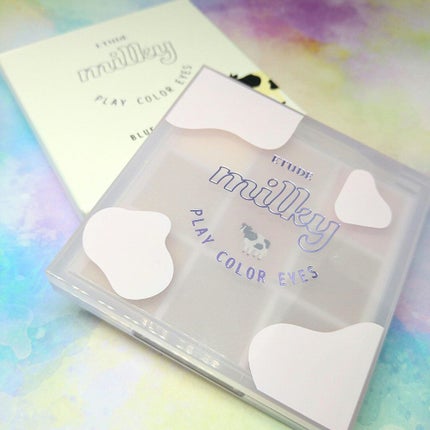 プレイカラーアイズ ≪ミルキーコレクション≫/ETUDE/アイシャドウパレットを使ったクチコミ(2枚目)