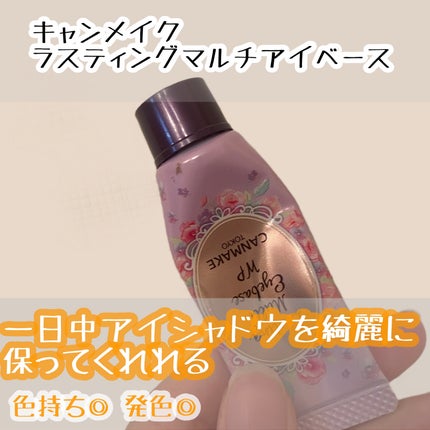 ラスティングマルチアイベース WP/キャンメイク/アイシャドウベースを使ったクチコミ(1枚目)