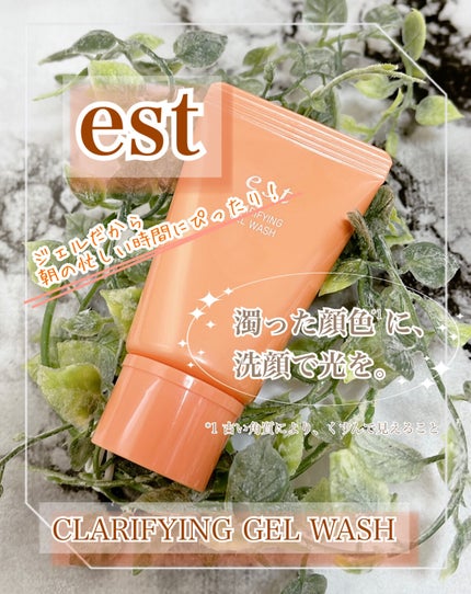 エスト クラリファイイング ジェル ウォッシュ/est/その他洗顔料を使ったクチコミ(1枚目)