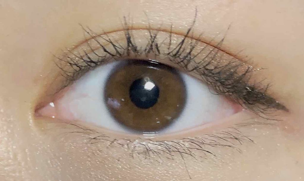 eye closet １day SweetSeries "Girly"（アイクローゼットワンデースウィートシリーズ ガーリー） Brown Grege/EYE CLOSET/ワンデー（１DAY）カラコンを使ったクチコミ（1枚目）