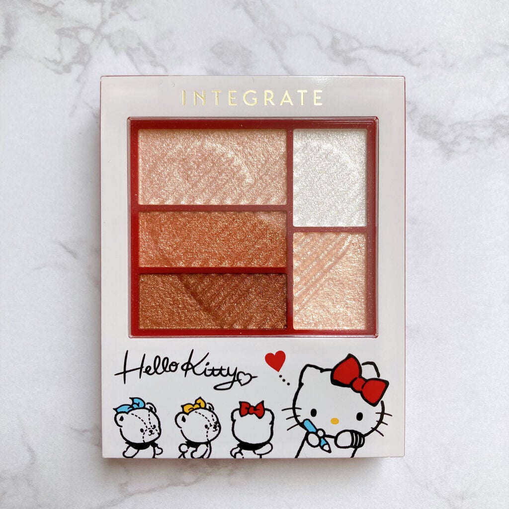 トリプルレシピアイズ/インテグレート/アイシャドウパレットを使ったクチコミ(1枚目)