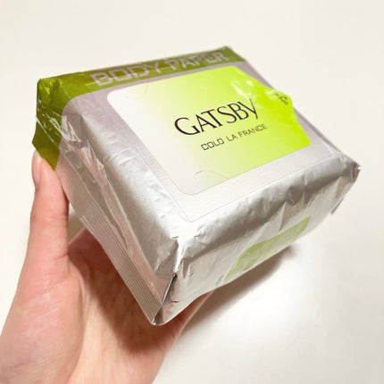 アイスデオドラントボディペーパー アイスフルーティ/ギャツビー/ボディシートを使ったクチコミ(5枚目)