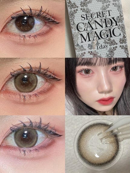 candymagic1day(キャンディーマジックワンデー)/candy magic/ワンデー(1DAY)カラコンを使ったクチコミ(4枚目)