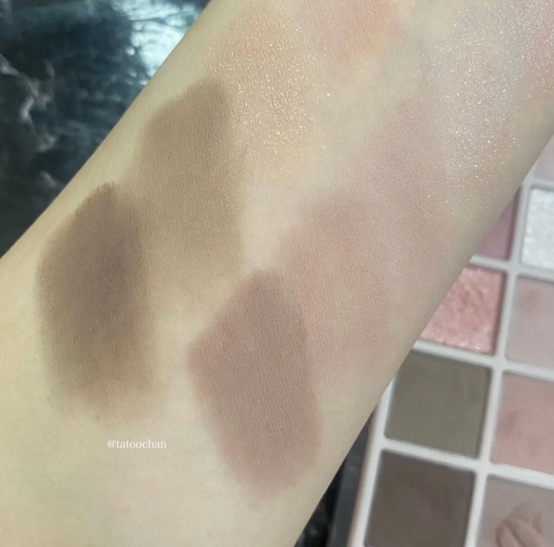 ニューデップスアイシャドウパレット/hince/アイシャドウパレットを使ったクチコミ(7枚目)