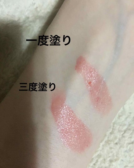 ラスティンググロスリップ/CEZANNE/口紅を使ったクチコミ(3枚目)