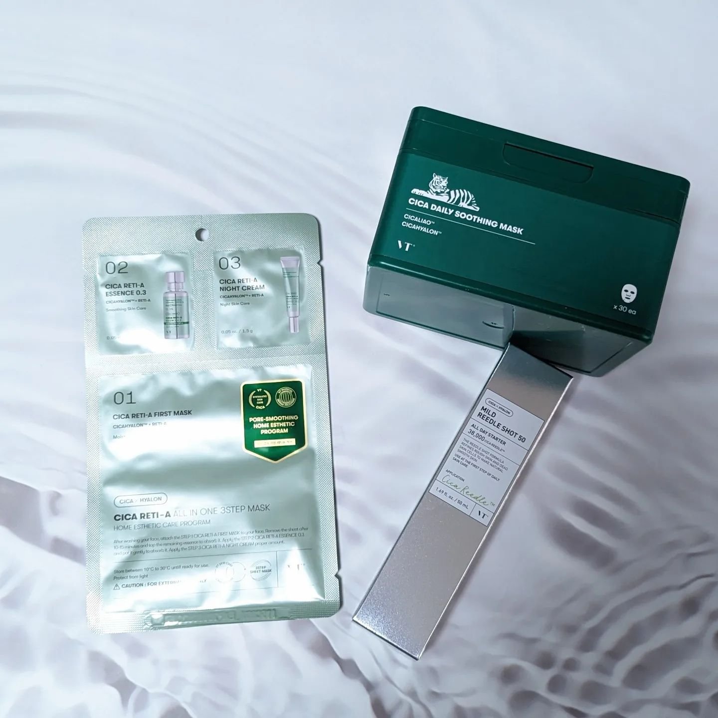 シカ レチA オールインワン 3ステップ マスク (1EA)/VT/その他スキンケアを使ったクチコミ（1枚目）