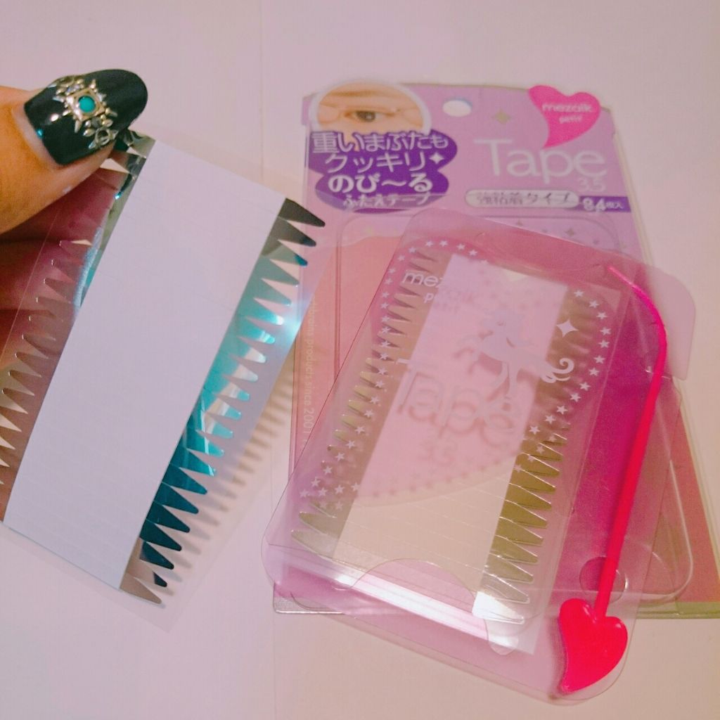 petitテープ3.5/メザイク/二重まぶた用アイテムを使ったクチコミ(1枚目)