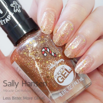 ジェルフィニッシュ ネイルカラー 914 レスビター モアグリッター/サリーハンセン/マニキュアの画像