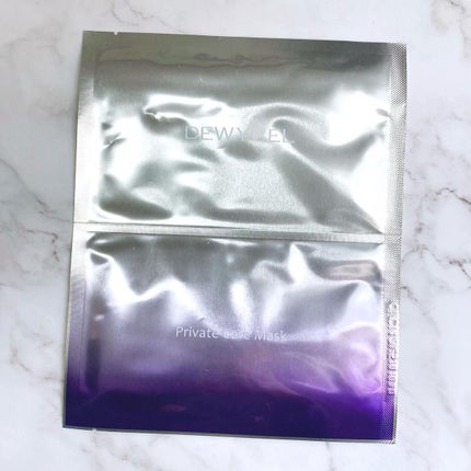 デュイセル プライベートケアマスク/DEWYCEL/シートマスク・パックを使ったクチコミ(1枚目)
