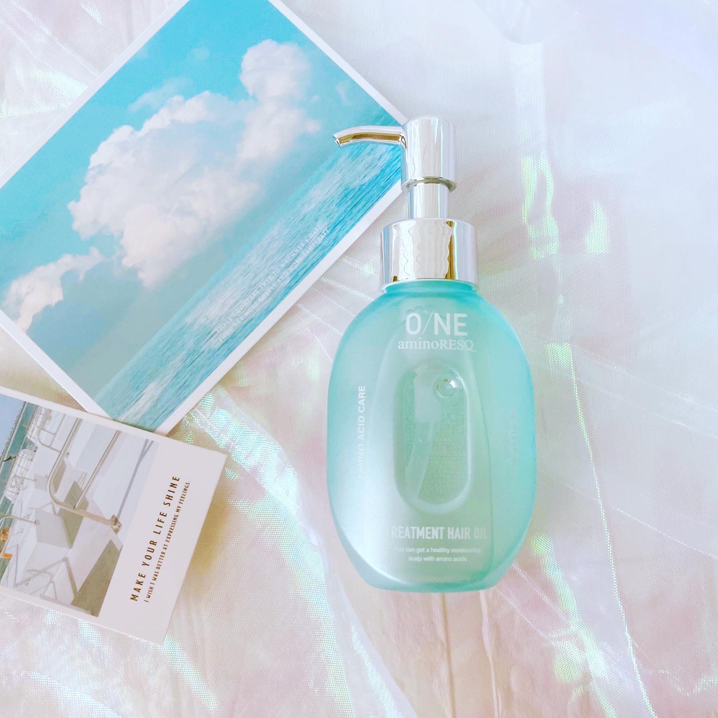 ワン アミノレスキュー トリートメントヘアオイル/アミノレスキュー/ヘアオイルを使ったクチコミ（1枚目）