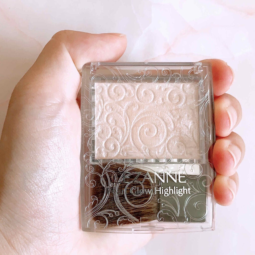 パールグロウハイライト/CEZANNE/パウダーハイライトを使ったクチコミ(2枚目)