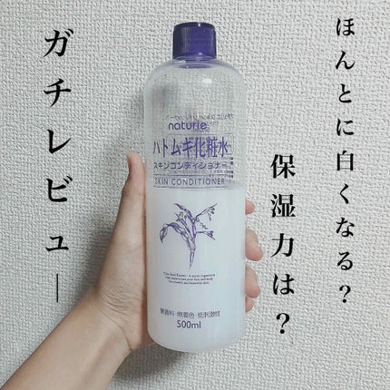 ハトムギ化粧水(ナチュリエ スキンコンディショナー R )/ナチュリエ/化粧水を使ったクチコミ(1枚目)