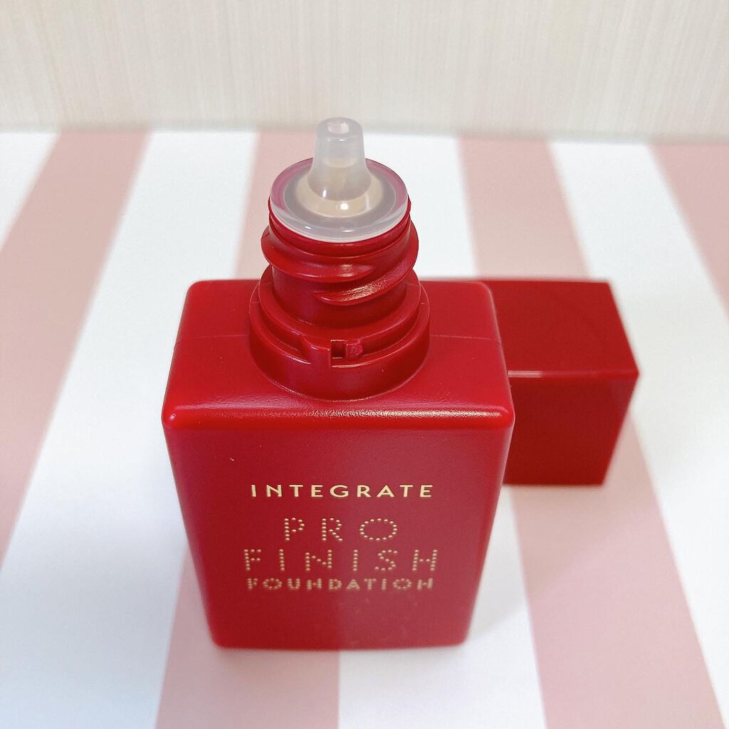 プロフィニッシュリキッド/インテグレート/リキッドファンデーションを使ったクチコミ（2枚目）
