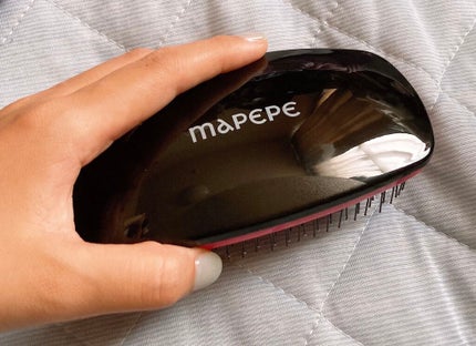 マペペ デタングリングブラシのクチコミ「前からとても気になっていたので、mapepeの『デタングリングブラシ』を購入してみました♪
.....」(1枚目)