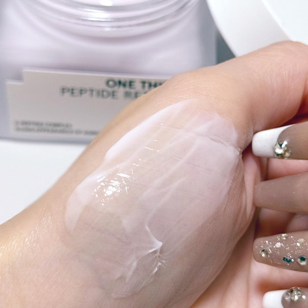ペプチドレチナールクリーム/ONE THING/フェイスクリームを使ったクチコミ(2枚目)