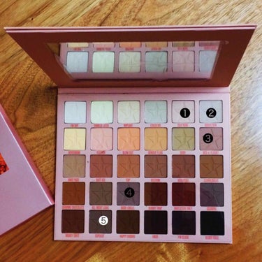 Orgy Eyeshadow Palette/Jeffree Star Cosmetics/アイシャドウパレットを使ったクチコミ（1枚目）