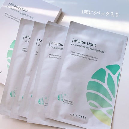 ミスティック ライト シカ リフレッシング ハイドロゲル マスク/LALUCELL/シートマスク・パックを使ったクチコミ(3枚目)