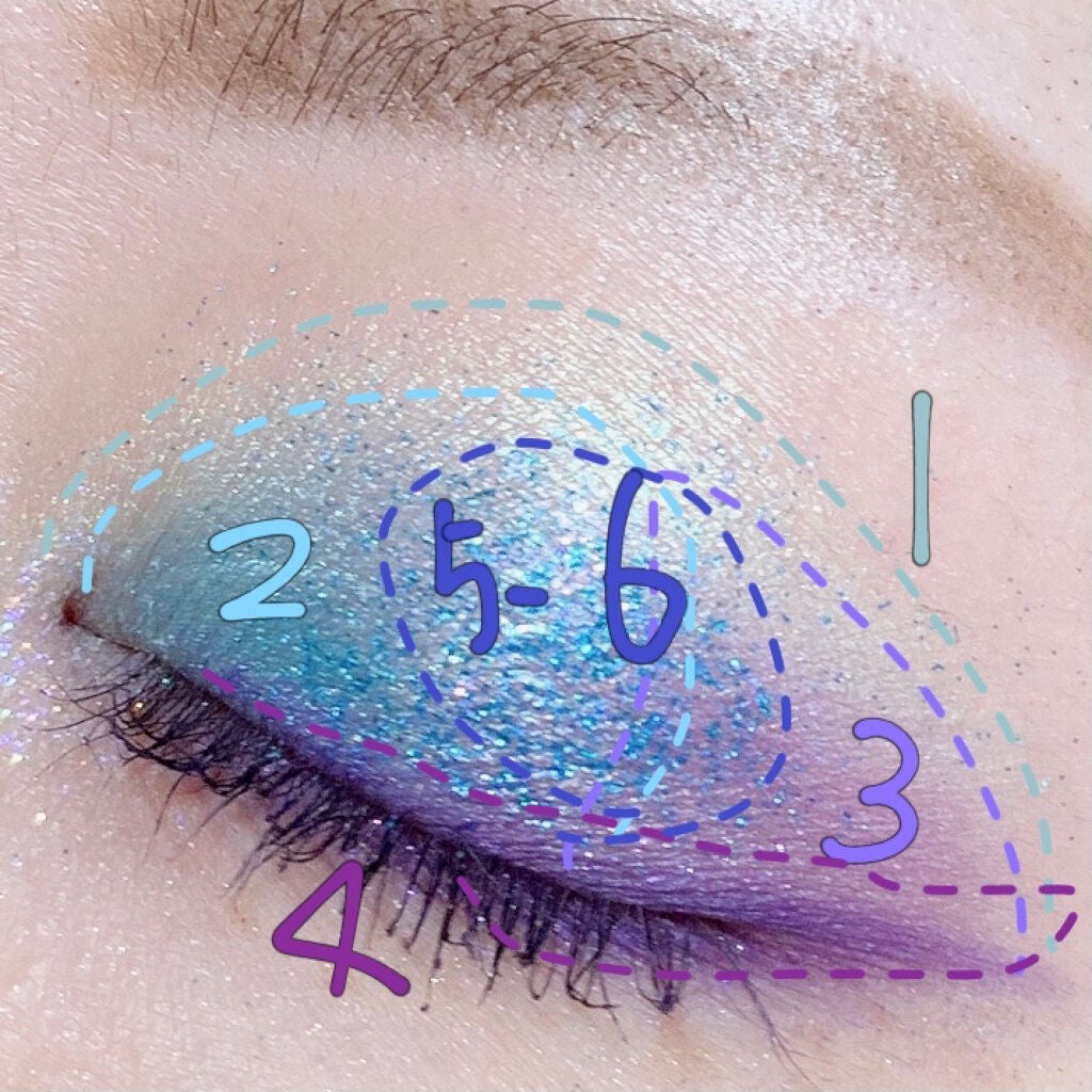 カラーマスカラ/sopo/マスカラを使ったクチコミ(4枚目)