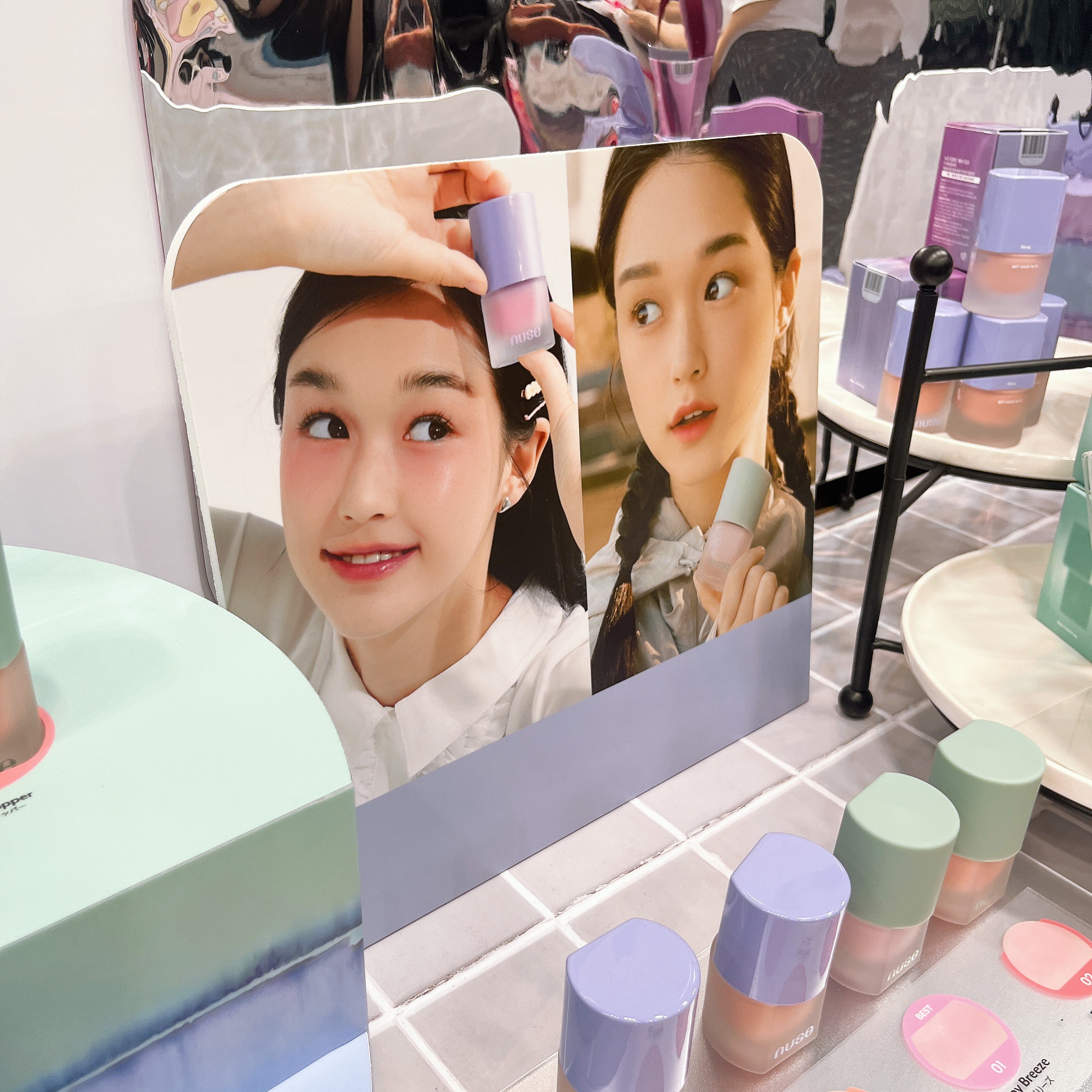 リキッドケアチーク/nuse/リキッドチークを使ったクチコミ（1枚目）