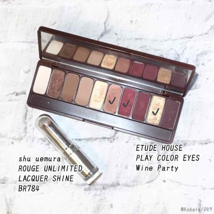 プレイカラー アイシャドウ/ETUDE/アイシャドウパレットを使ったクチコミ(3枚目)