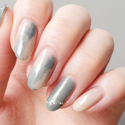 グロッシーコート/スキューズミー/オールインワンネイルを使ったクチコミ(3枚目)