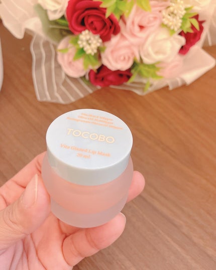 ビタグレーズドリップマスク/TOCOBO/リップマスクを使ったクチコミ(10枚目)