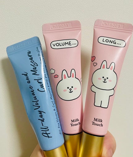 オールデイ ボリュームアンドカールマスカラ ブラウン(限定パッケージ)/Milk Touch/マスカラを使ったクチコミ(1枚目)