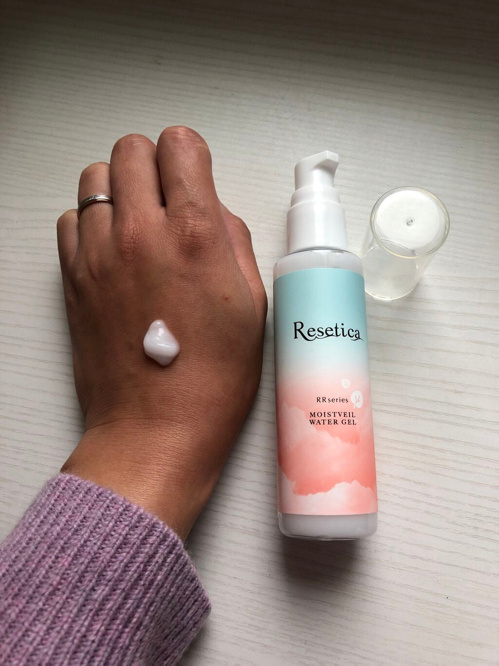 RR モイストベールウォータージェル/Resetica(リセチカ)/化粧水を使ったクチコミ(2枚目)