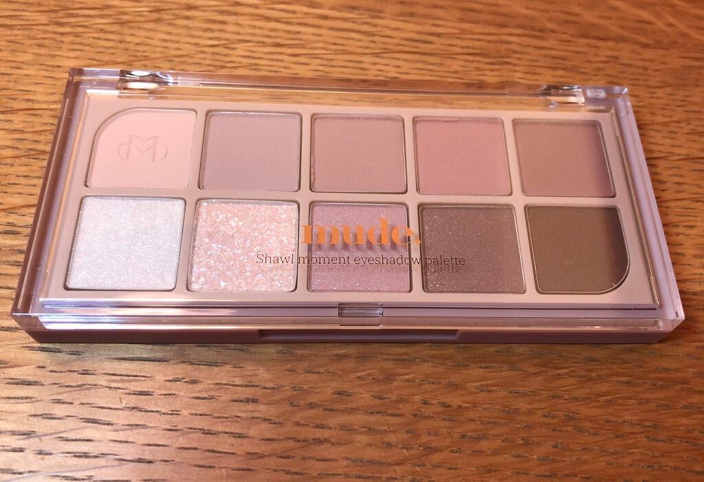MDショールモーメント アイシャドウパレット/mude/アイシャドウパレットを使ったクチコミ(1枚目)