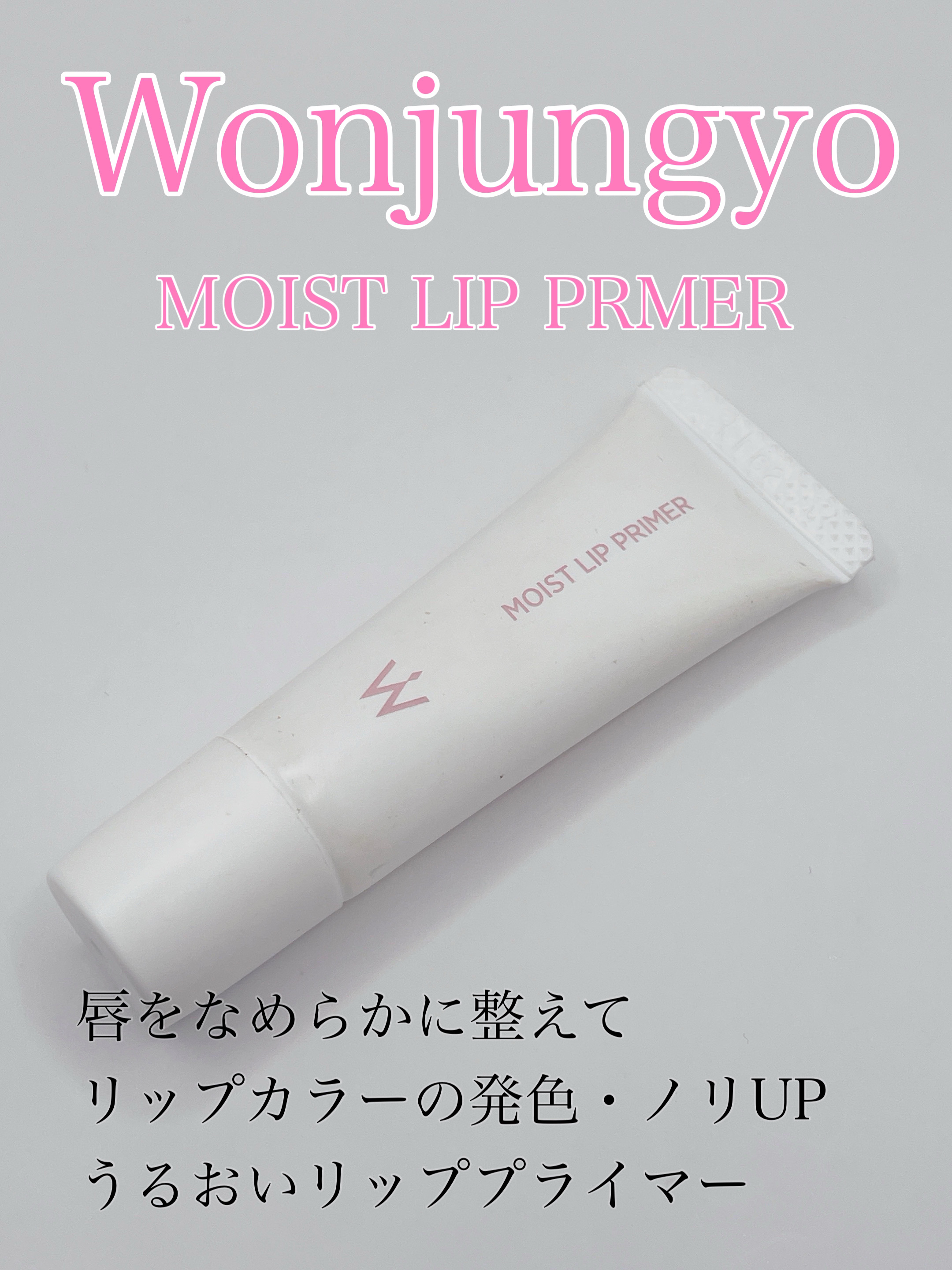ウォンジョンヨ モイストリッププライマー　/Wonjungyo/リップオイルを使ったクチコミ（1枚目）