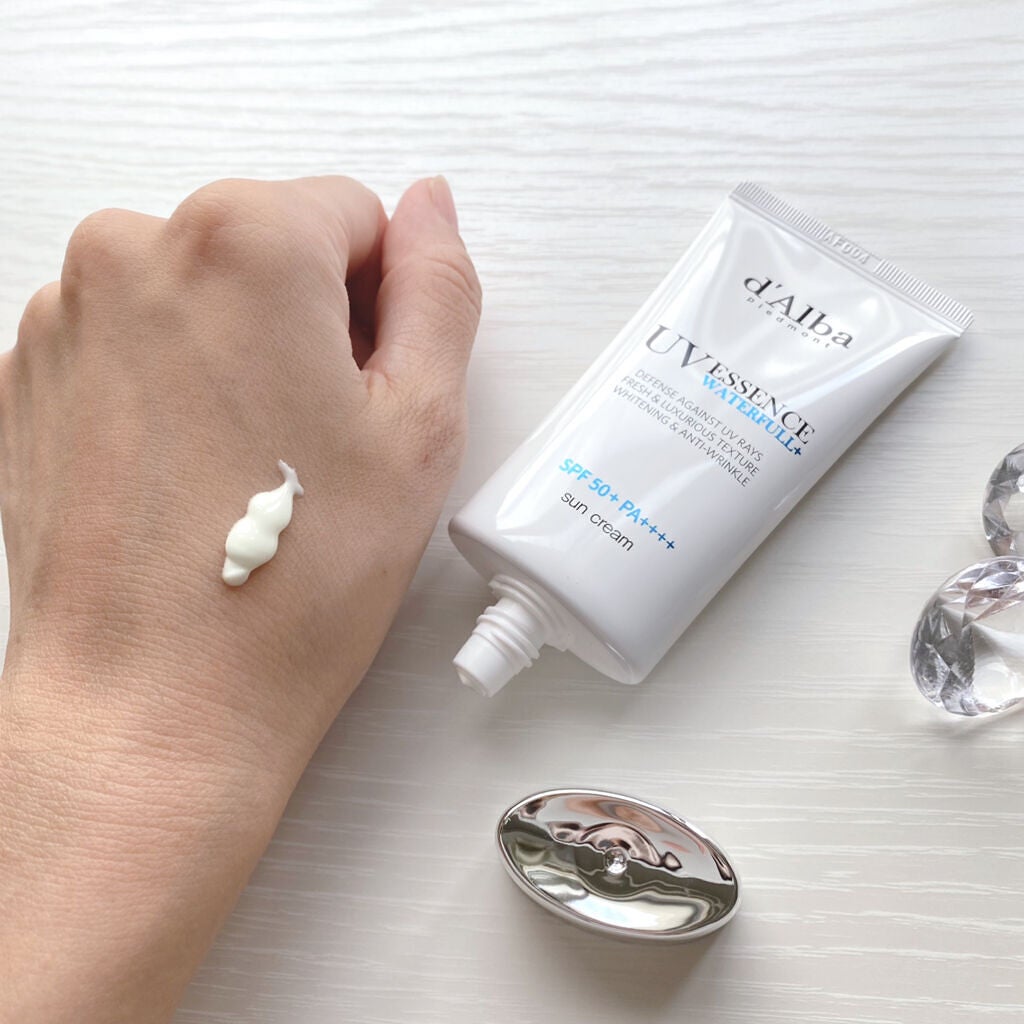 ダルバ ウォータフル エッセンス サンクリーム/ダルバ/日焼け止めクリームを使ったクチコミ(2枚目)