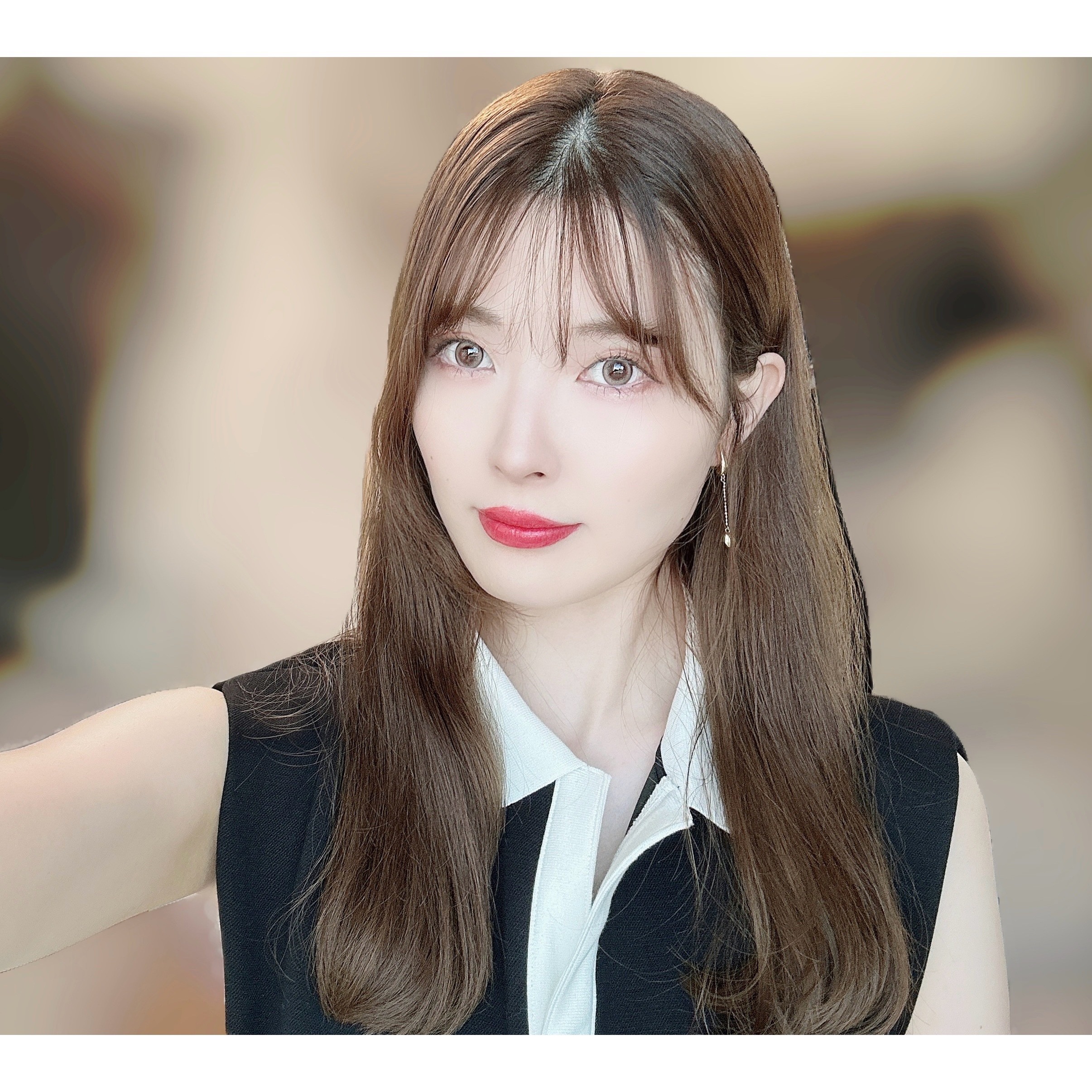 バーシーカラーバーニッシュ クリームリップステイン ライク キャンディ/M・A・C/リップグロスを使ったクチコミ（1枚目）