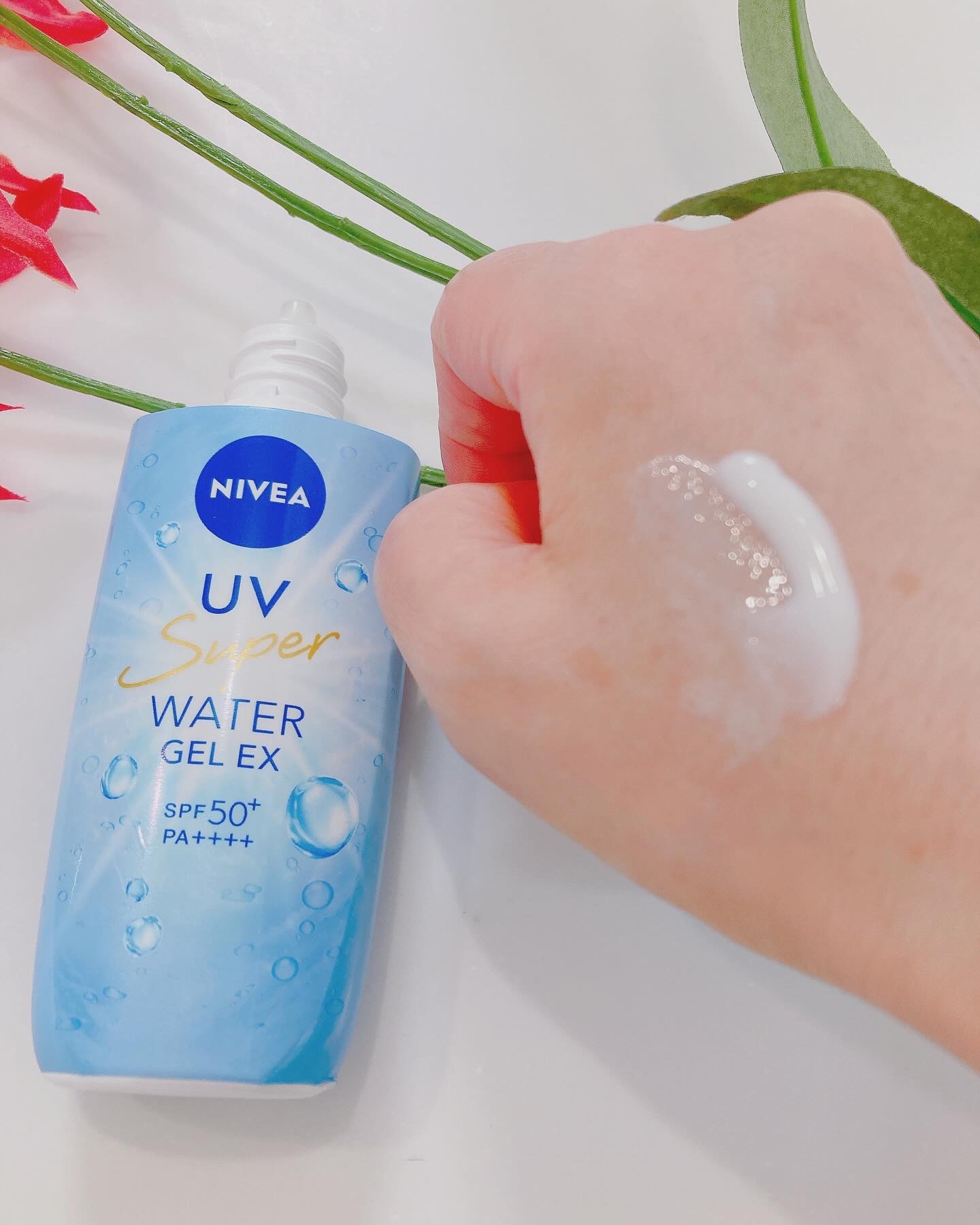 ニベアUV ウォータージェルEX/ニベア/日焼け止めジェルを使ったクチコミ（1枚目）