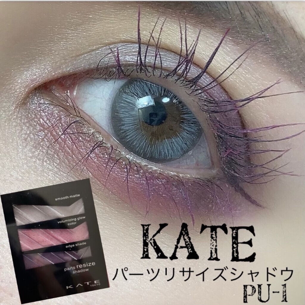 パーツリサイズシャドウ/KATE/アイシャドウパレットを使ったクチコミ（2枚目）