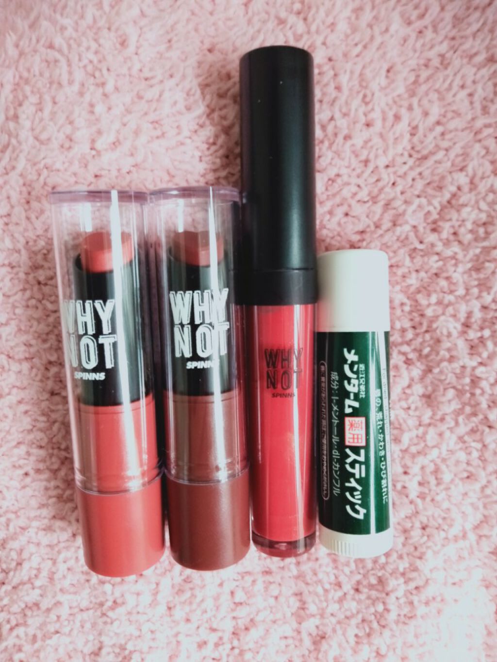 WHY NOT SPINNS マットリップスティック/DAISO/口紅を使ったクチコミ（2枚目）