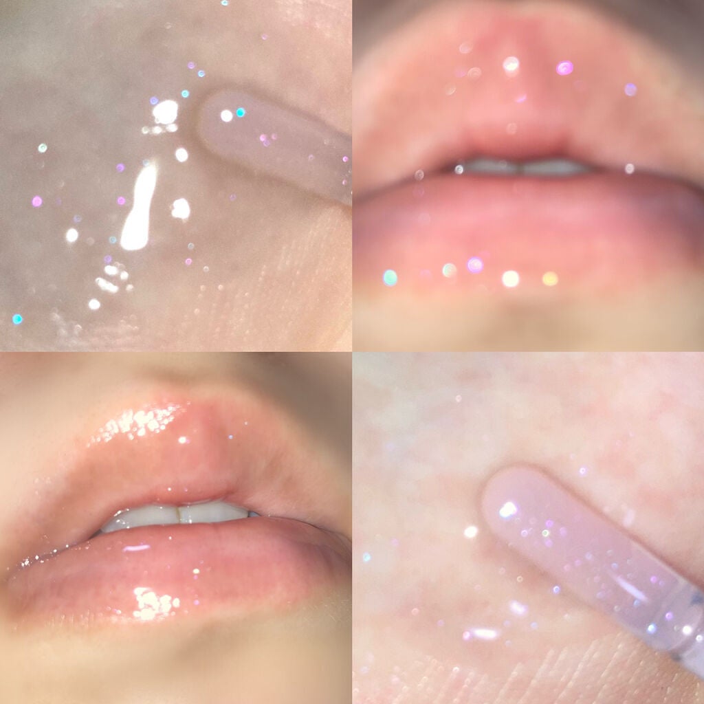 グラスティングウォーターグロス/rom&nd/リップグロスを使ったクチコミ(4枚目)