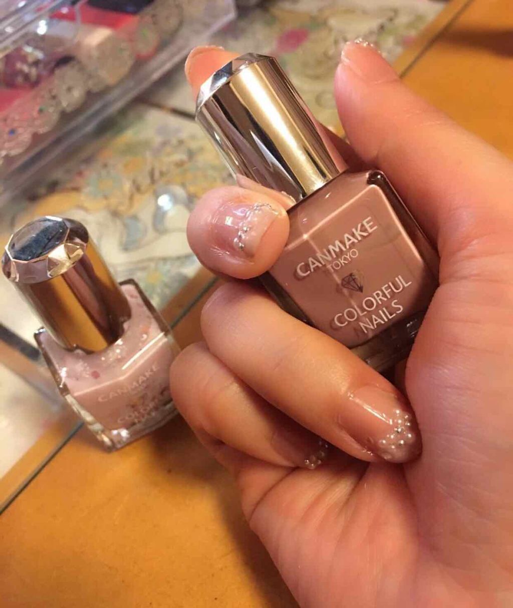 クイックトップコート/ettusais/ネイルトップコートを使ったクチコミ（1枚目）