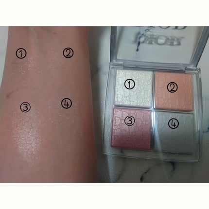 ディオール バックステージ アイ パレット/Dior/アイシャドウパレットを使ったクチコミ(5枚目)